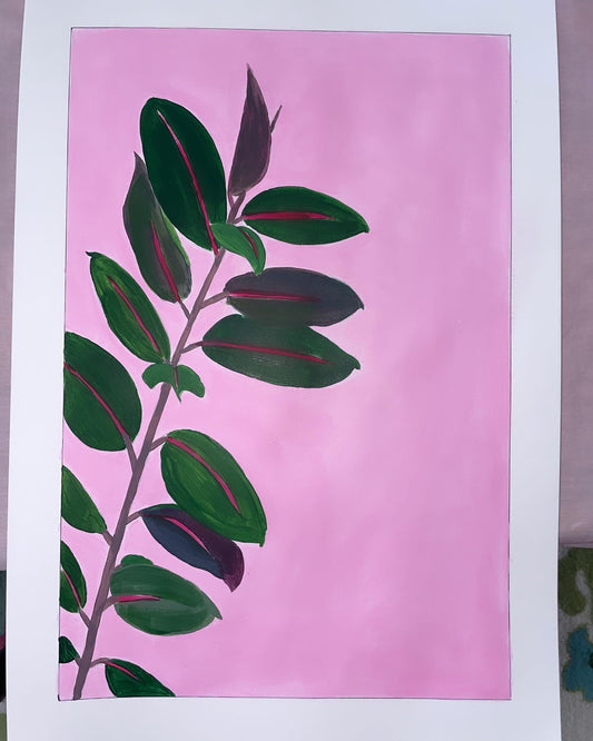 Ficus - A3 on paper